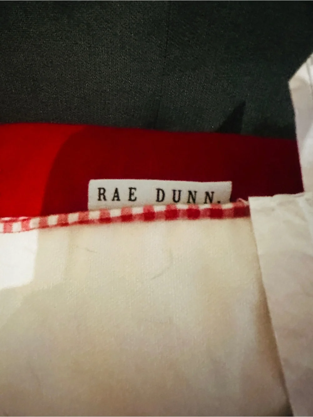 RAE DUNN Holiday 'Nice' and 'Naughty' Decorative Throw Pillow Set - Red & White
